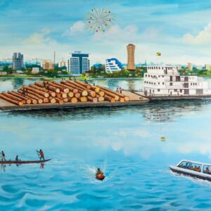 VUE PANORAMIQUE DE BRAZZA LA VERTE
