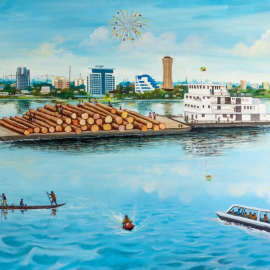 VUE PANORAMIQUE DE BRAZZA LA VERTE