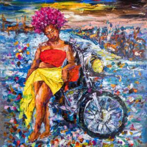 FEMME CONDUCTRICE