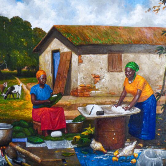 LA FABRICATION DU MANIOC