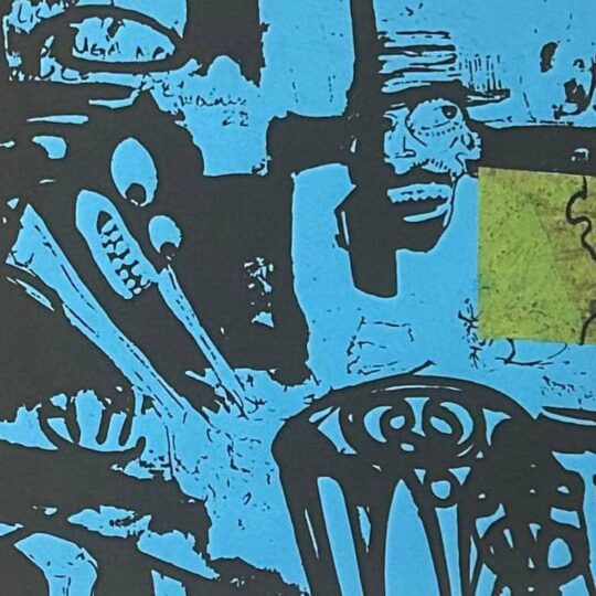 MABANGA ( DEDICACE FOND BLEU )